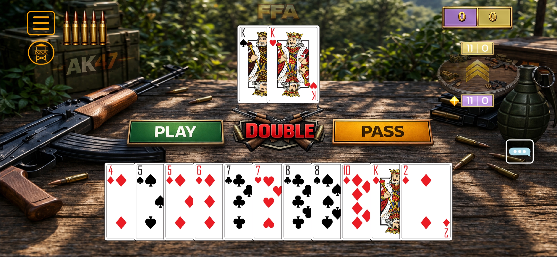 AK47 Double play action